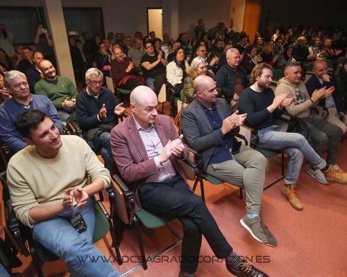 Lugo. En el Pazo de Feiras y Congresos, gala de la ADX Sagrado Corazón, presentada por Terio Carrera
